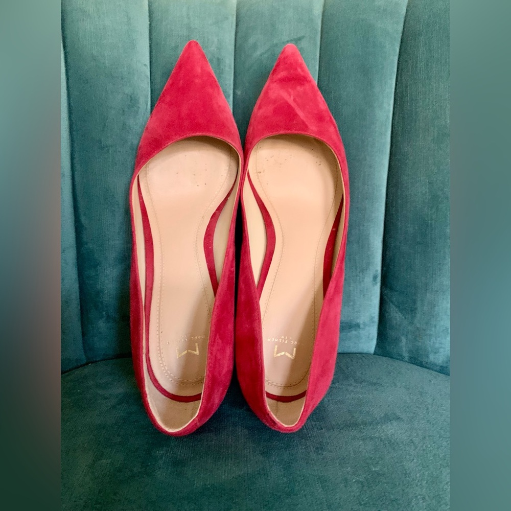 Marc Fisher Zala Block Heel Pointy Toe Pump